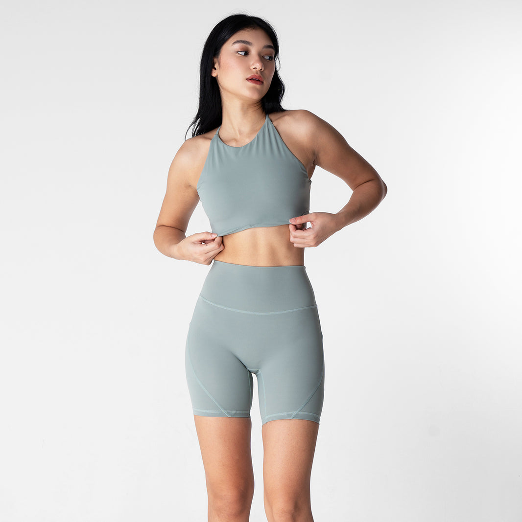 Cali Strappy Bra - Sage - Urbanized Co. S