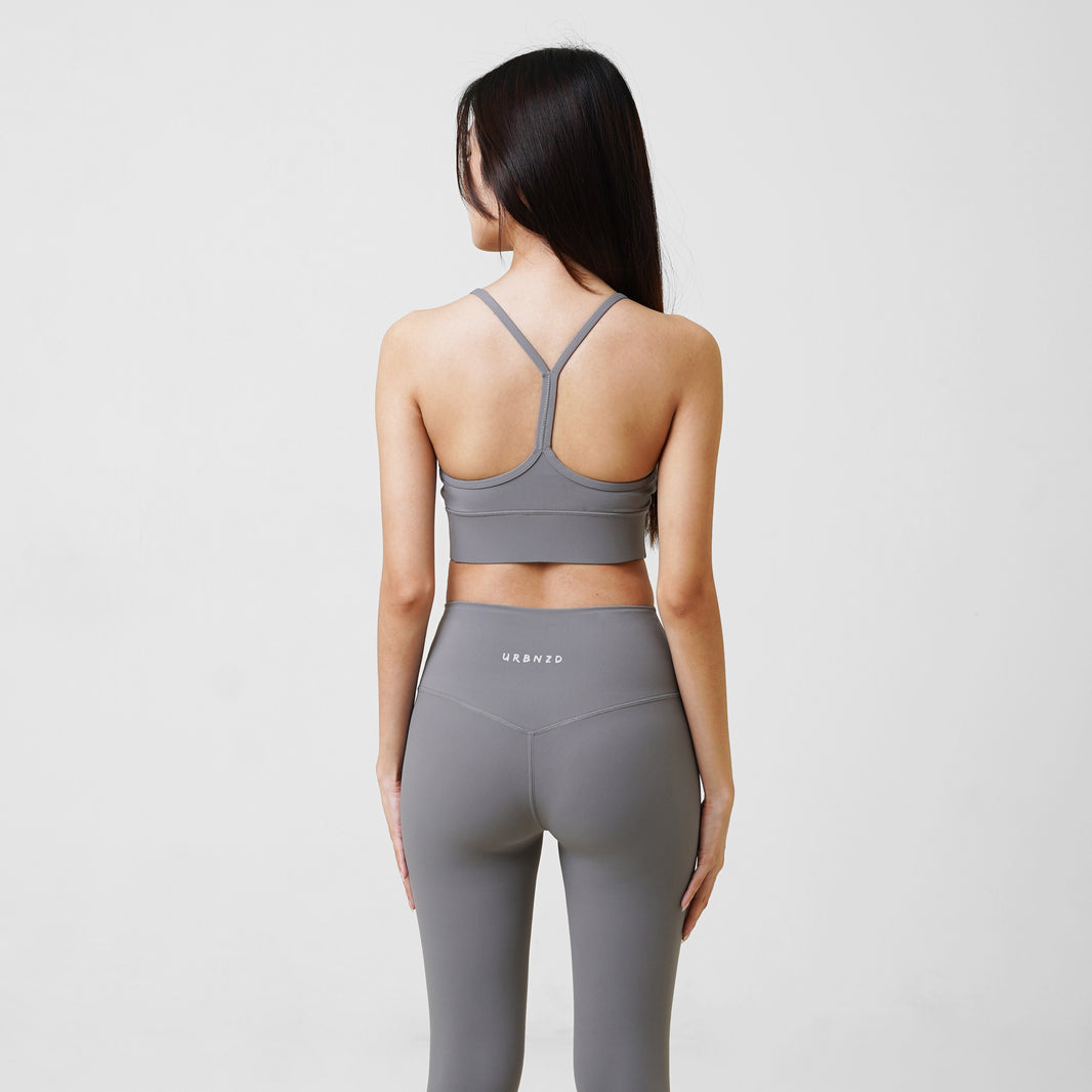 Revitalise Scoop Neck Bra - Heather - Urbanized Co. S