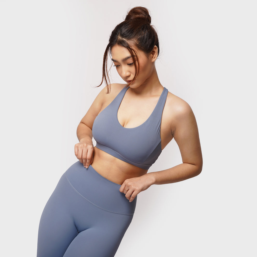 Rylie Racerback Bra - Haze