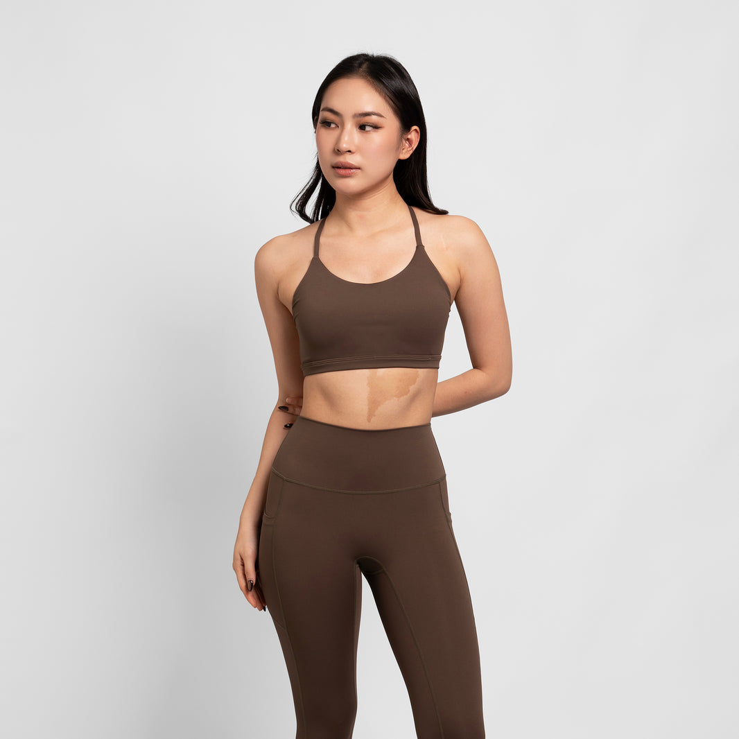 Flex Scoop Bra - Olive