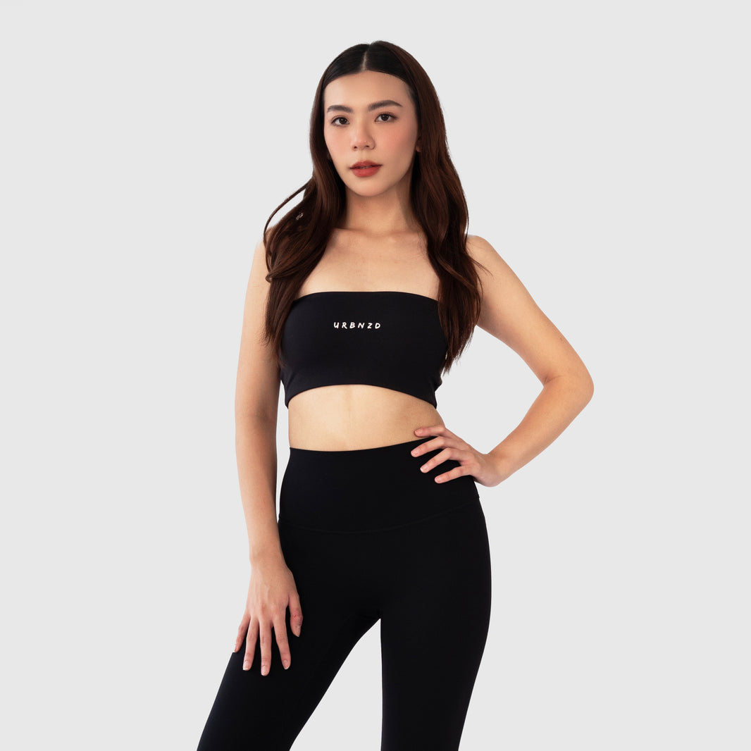 Hadid Bandeau Bra - Black - Urbanized Co. S