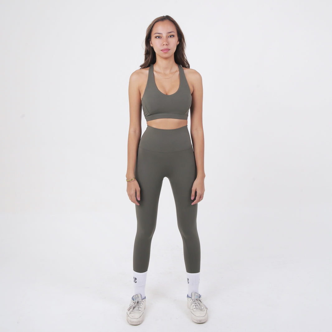 Revitalise Highrise Leggings - Forest - Urbanized Co. S