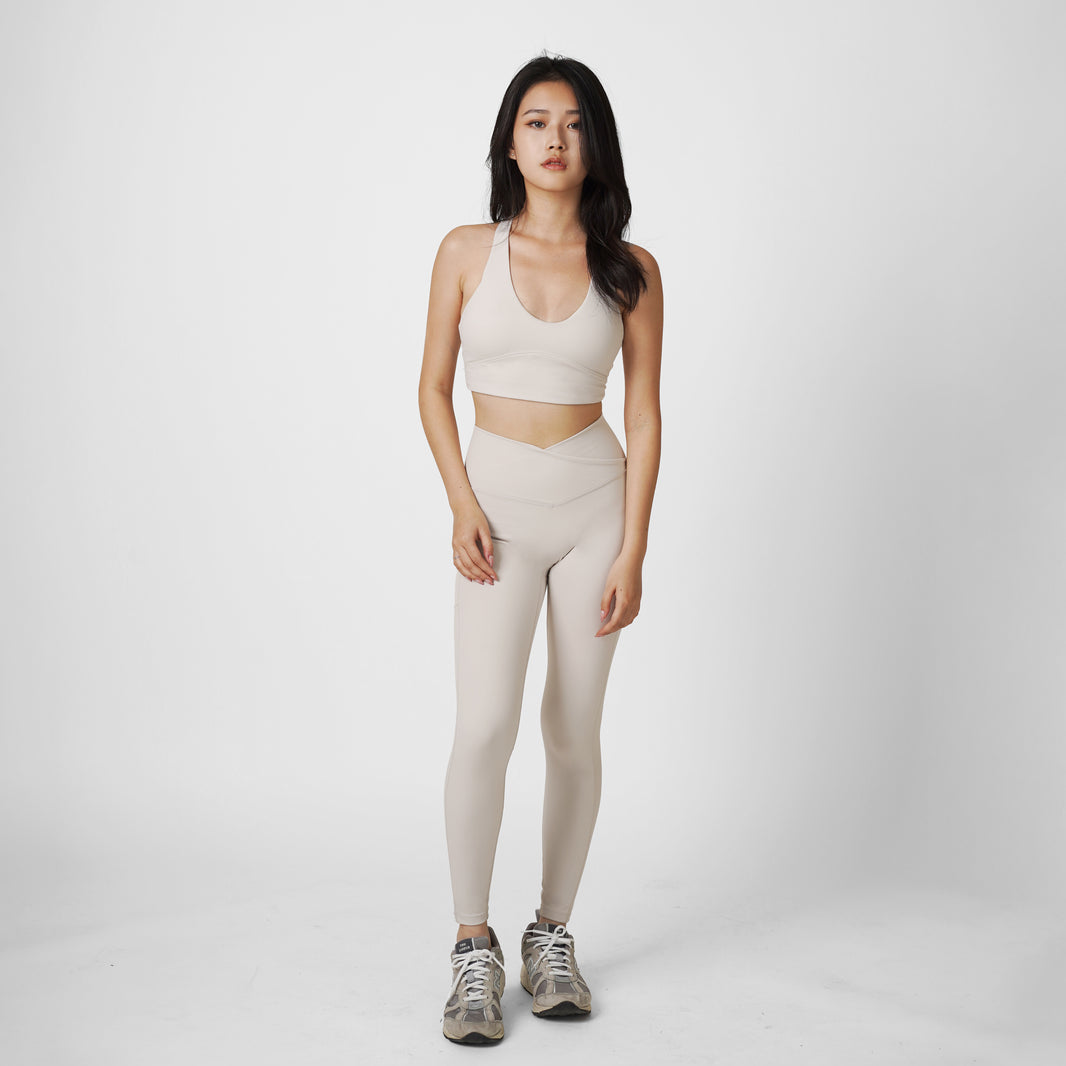 Crossover Pocket Leggings - Ranch - Urbanized Co. S