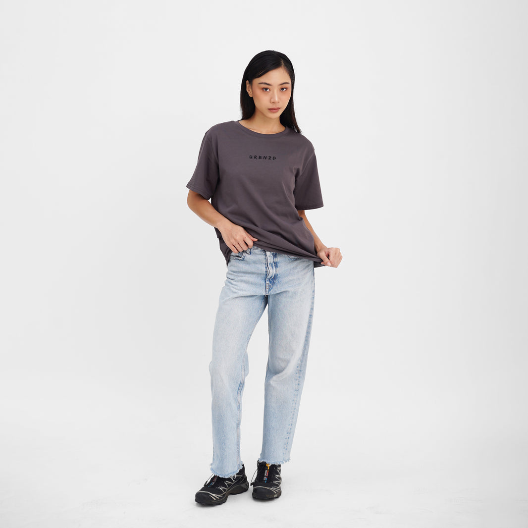 Classic Oversized Tee (Unisex) - Grit - Urbanized Co. S