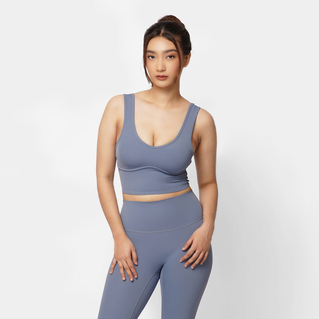 Form Longline Bra - Haze
