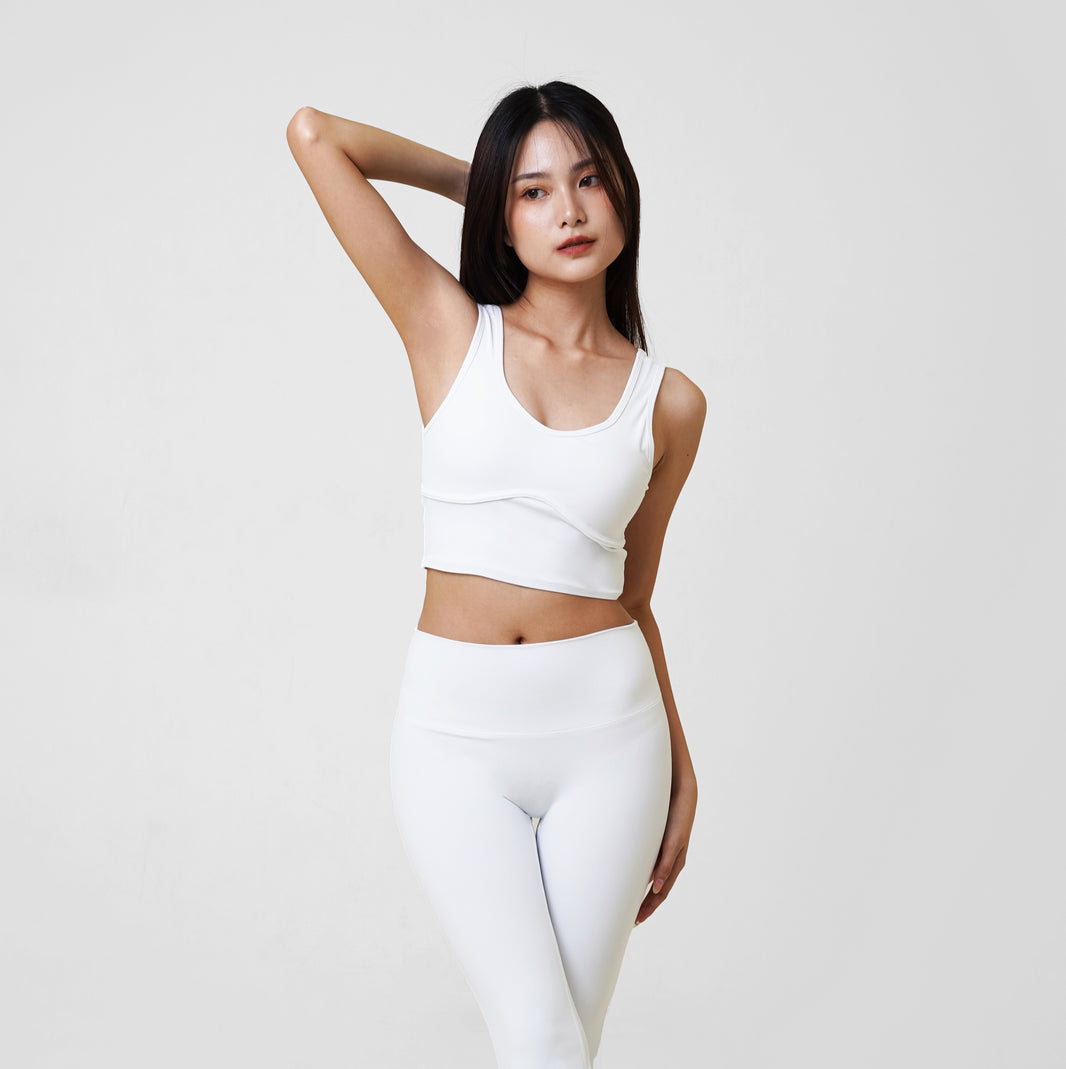 Form Longline Bra - White - Urbanized Co. S