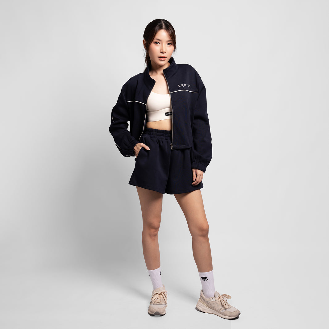 Urbnzd Classic Slack Shorts - Navy