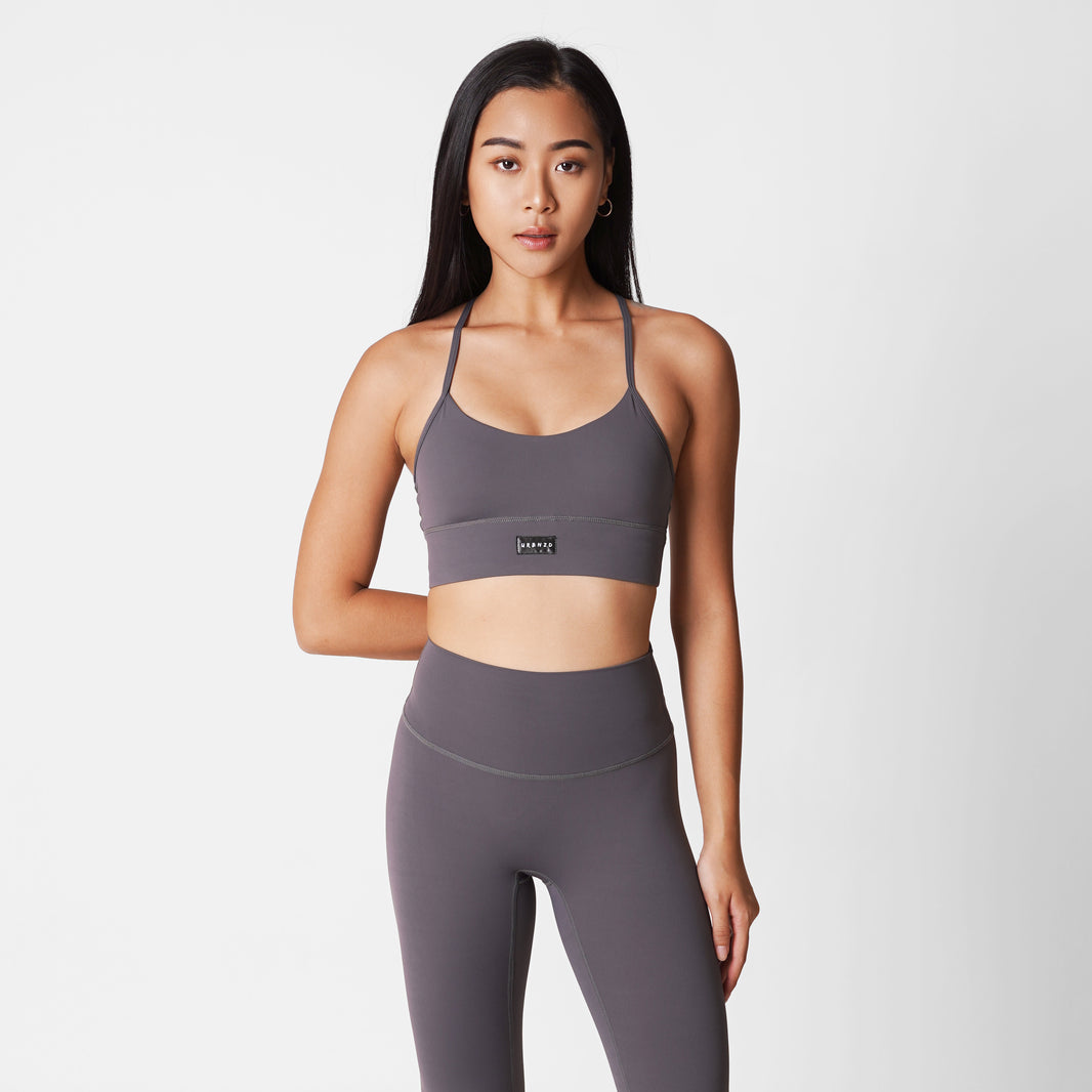 Revitalise Scoop Neck Bra - Storm - Urbanized Co. S