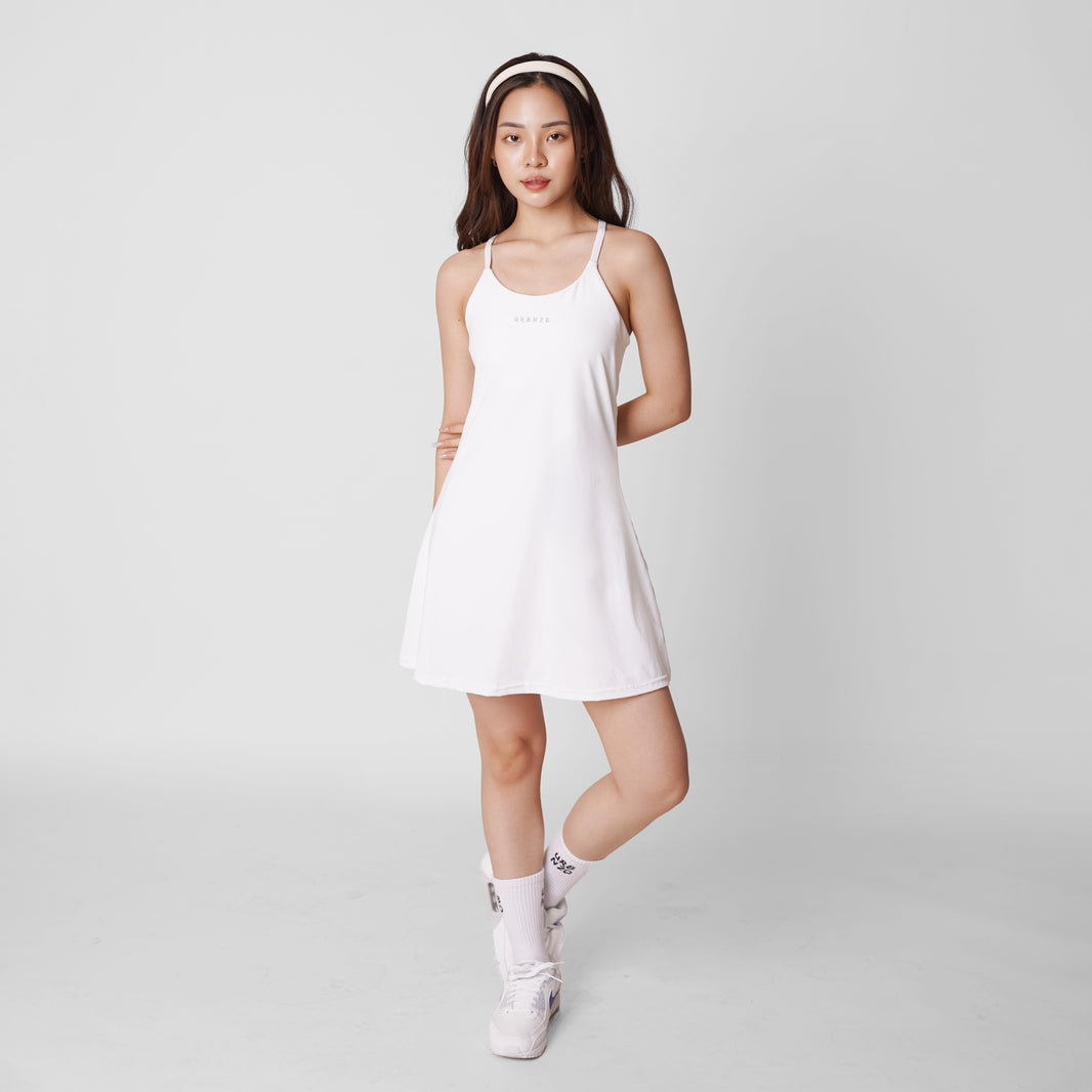 Château Court Dress - White - Urbanized Co. S