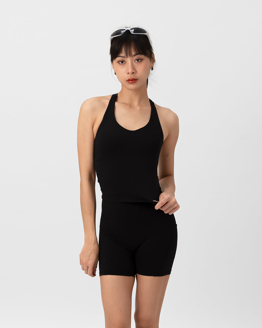 Adapt 3-in-1 Longline Bra - Black