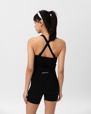 Adapt 3-in-1 Longline Bra - Black
