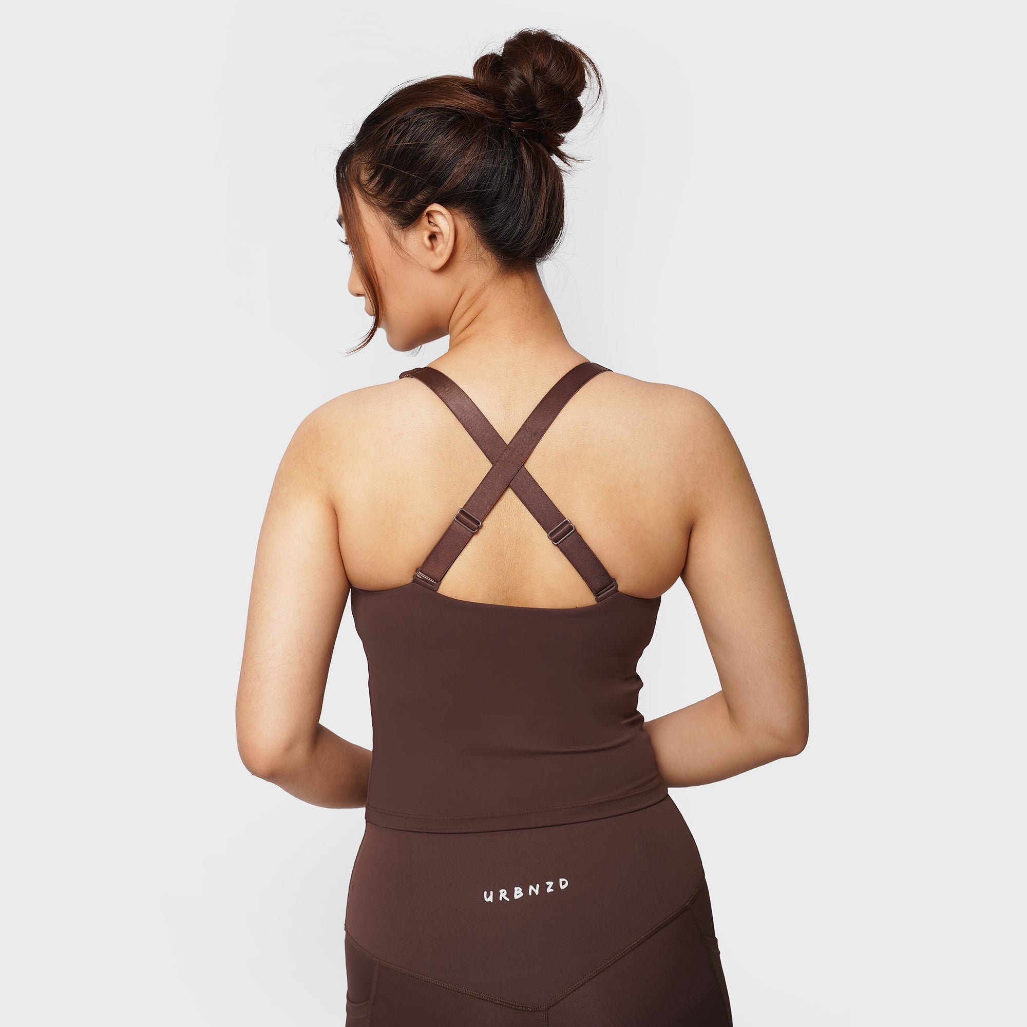 Apex High Neck Bra in Mars | Urbanized Co.