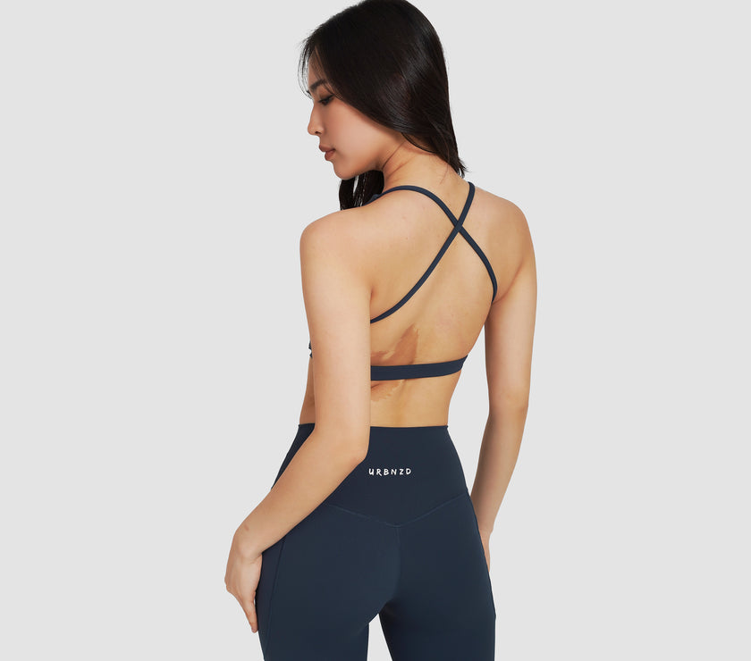 Cali Strappy Bra - Oxford - Urbanized Co. S