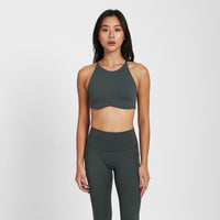 Cali Strappy Bra - Pine - Urbanized Co. S