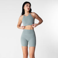 Cali Strappy Bra - Sage - Urbanized Co. S