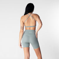 Cali Strappy Bra - Sage - Urbanized Co. S