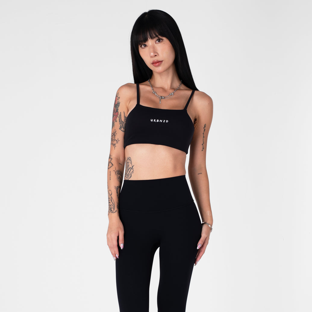Training Bandeau Bra - Black - Urbanized Co. S