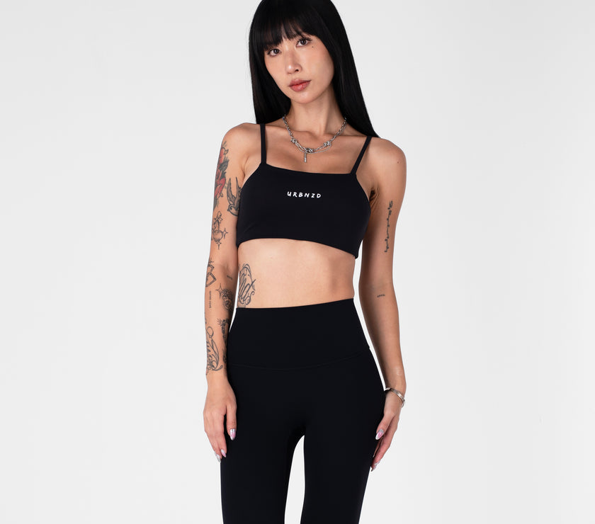 Training Bandeau Bra - Black - Urbanized Co. S