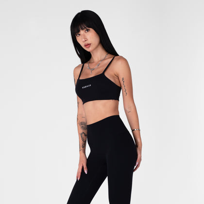 Training Bandeau Bra - Black - Urbanized Co. S