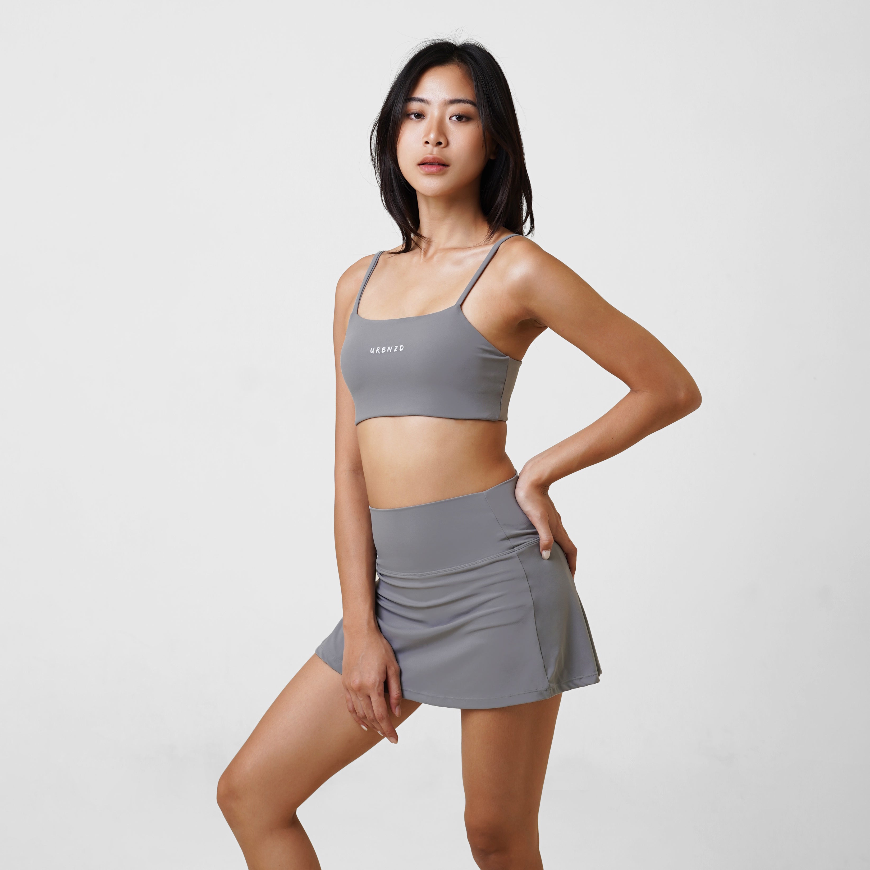 Training Bandeau Bra - Heather - Urbanized Co. S