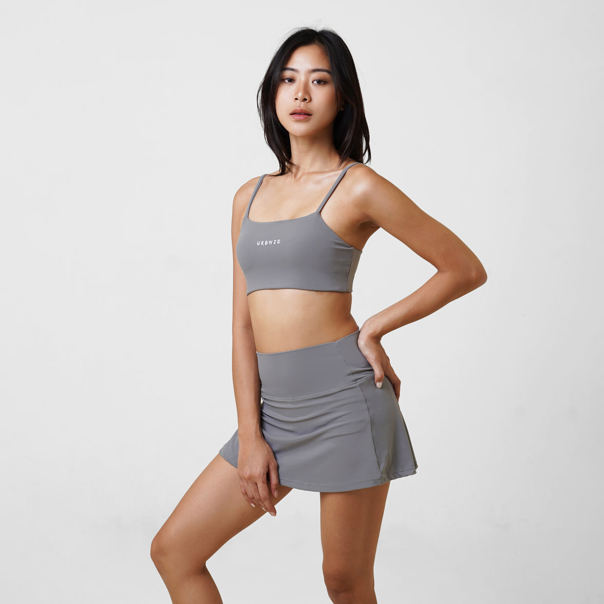 Training Bandeau Bra - Heather - Urbanized Co. S