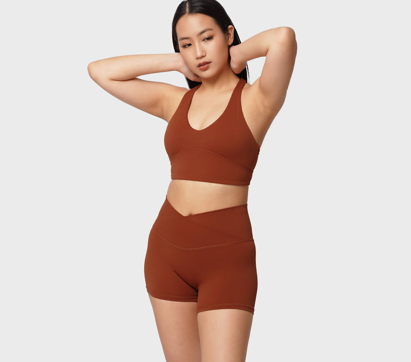 Rodeo Cutout Bra - Mars