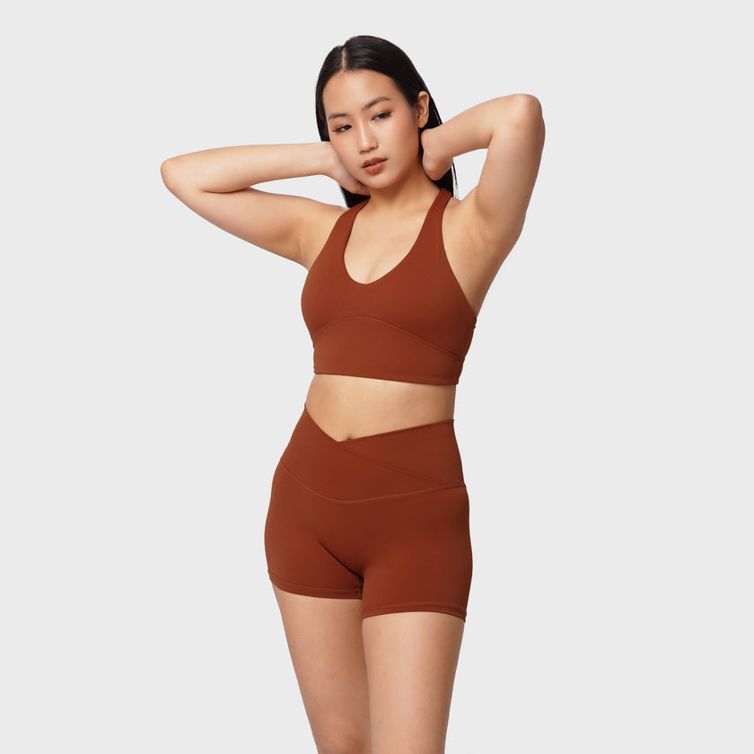 Rodeo Cutout Bra - Mars