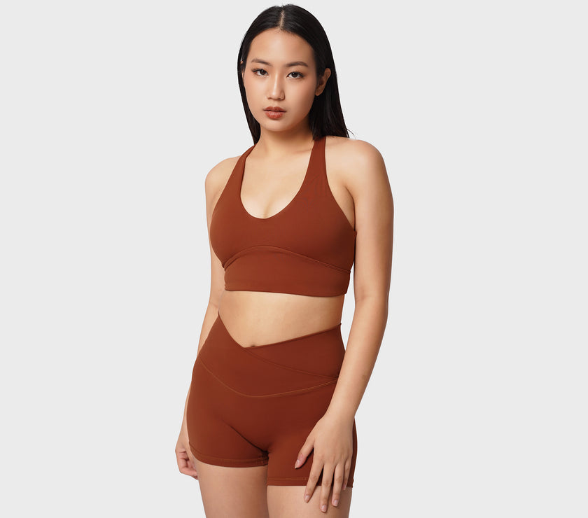 Rodeo Cutout Bra - Mars