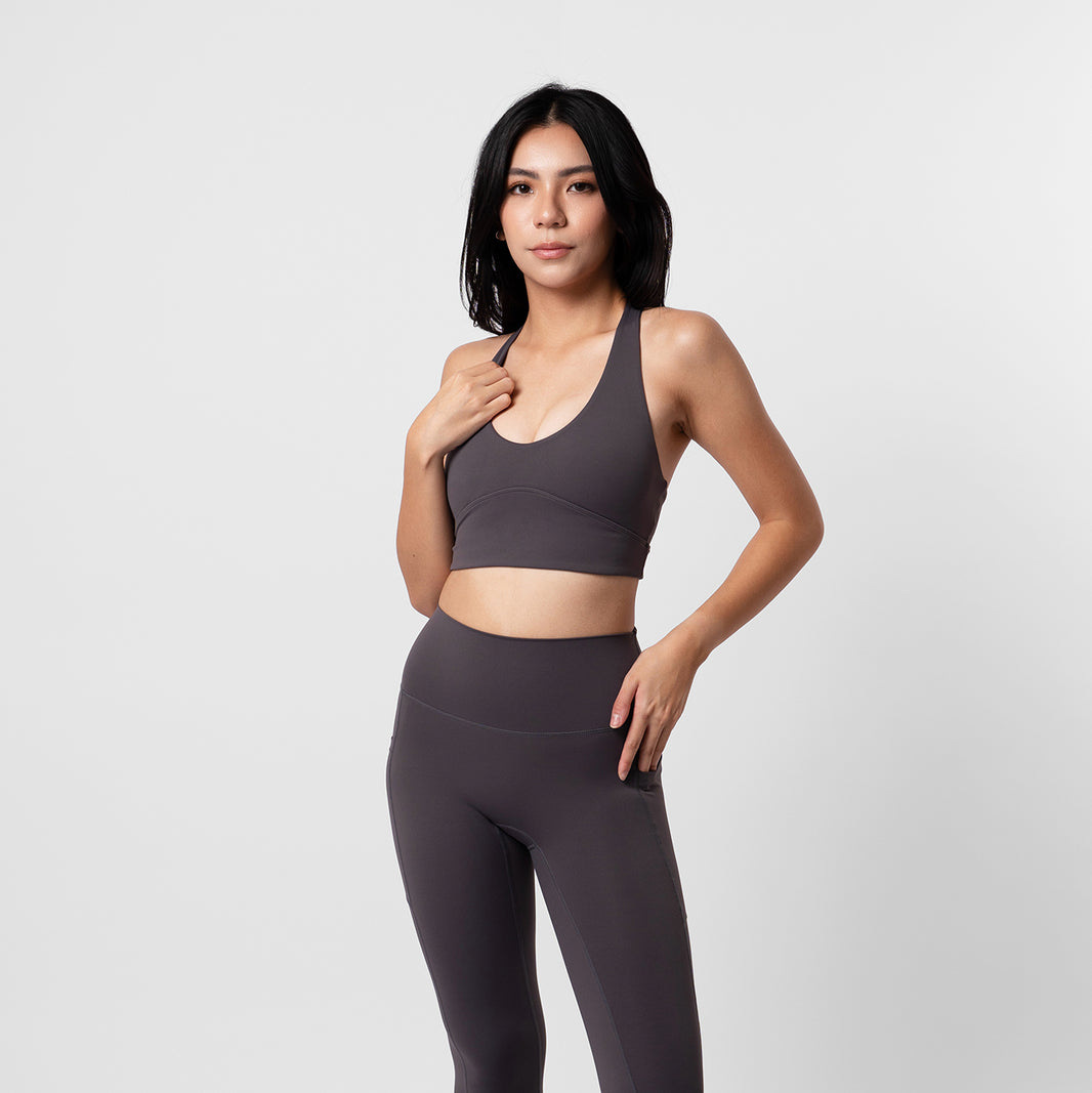 Rodeo Cutout Bra - Storm