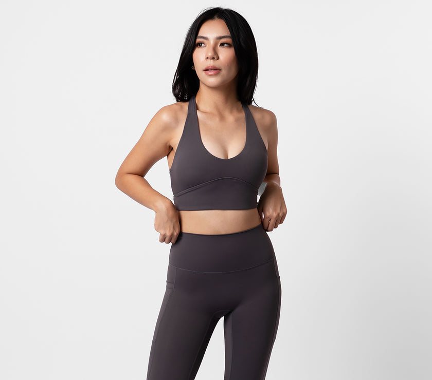 Rodeo Cutout Bra - Storm