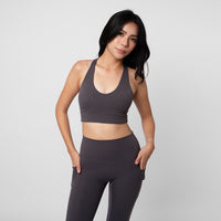 Rodeo Cutout Bra - Storm