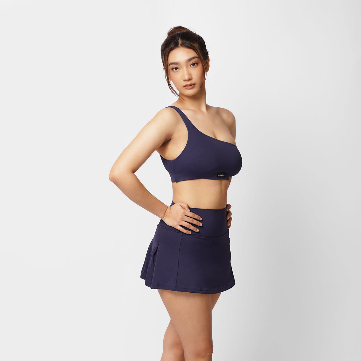 Toga Cut Out Bra - Midnight