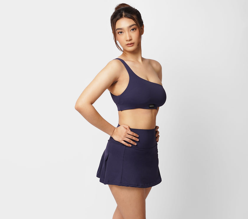 Toga Cut Out Bra - Midnight