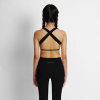 Enchante Crossback Bra - Black - Urbanized Co. S