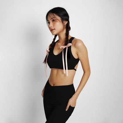 Enchante Crossback Bra - Black - Urbanized Co. S
