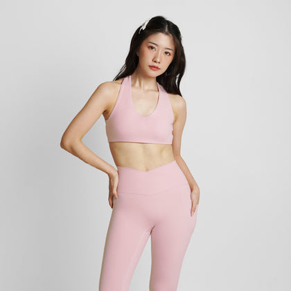 Enchante Crossback Bra - Blush - Urbanized Co. S