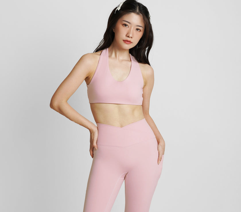 Enchante Crossback Bra - Blush - Urbanized Co. S