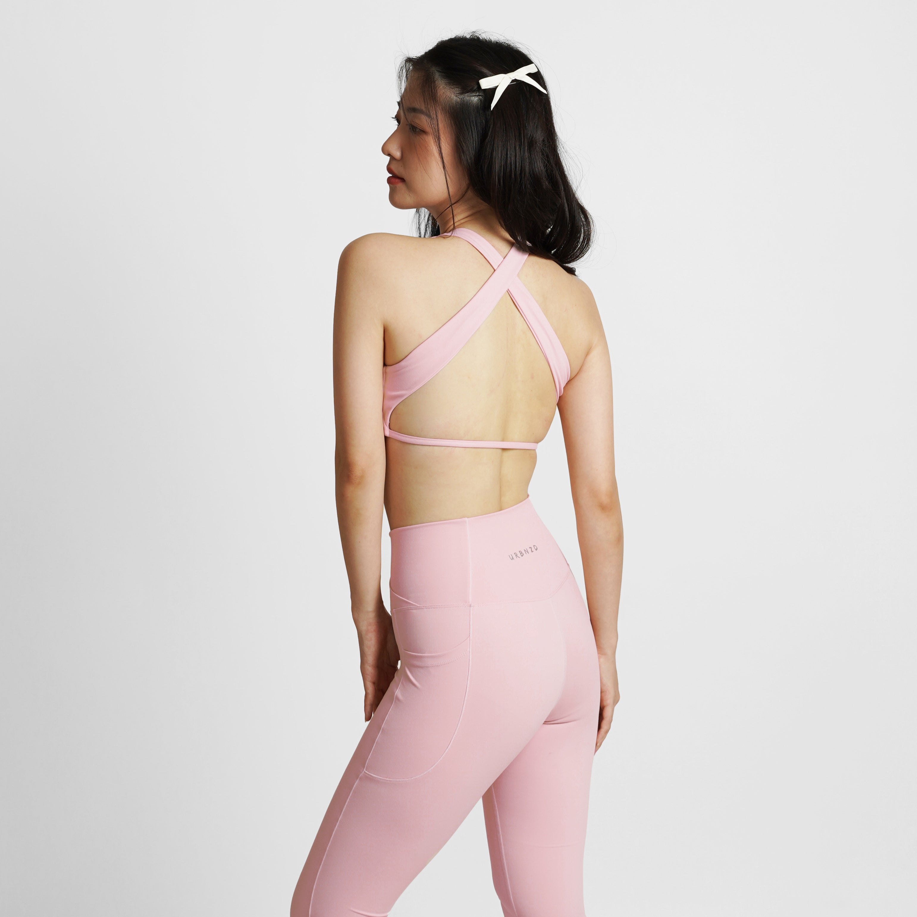 Enchante Crossback Bra - Blush - Urbanized Co. S