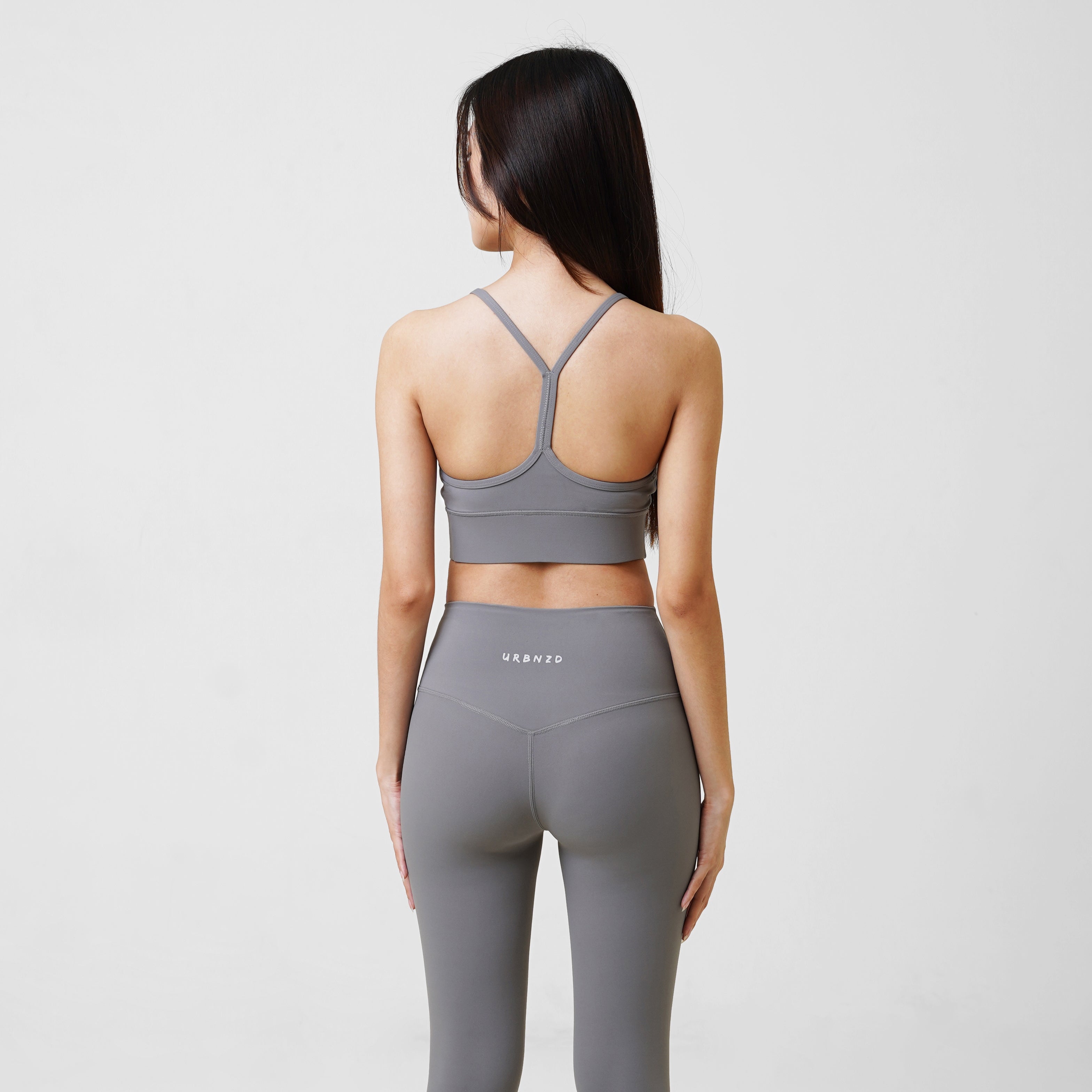 Revitalise Scoop Neck Bra - Heather - Urbanized Co. S