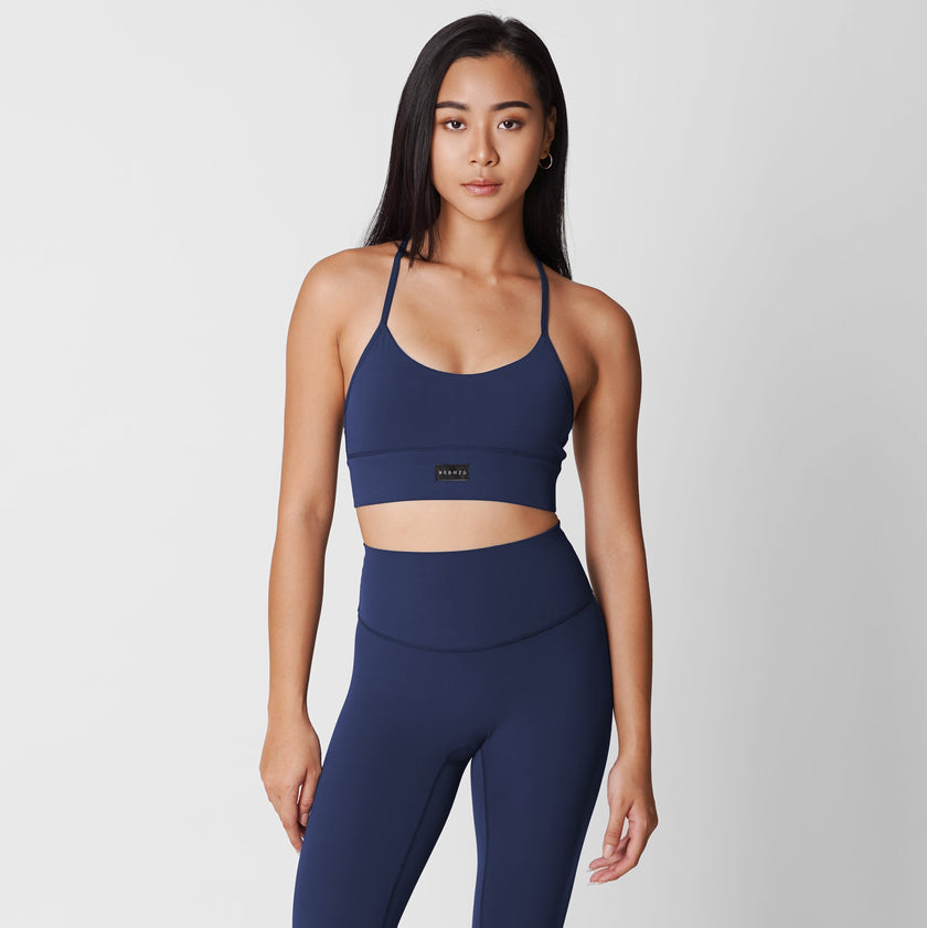 BACKORDER: Revitalise Scoop Neck Bra - Urbanized Co. Midnight / S