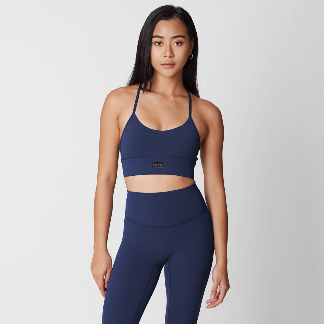 BACKORDER: Revitalise Scoop Neck Bra - Urbanized Co. Midnight / S