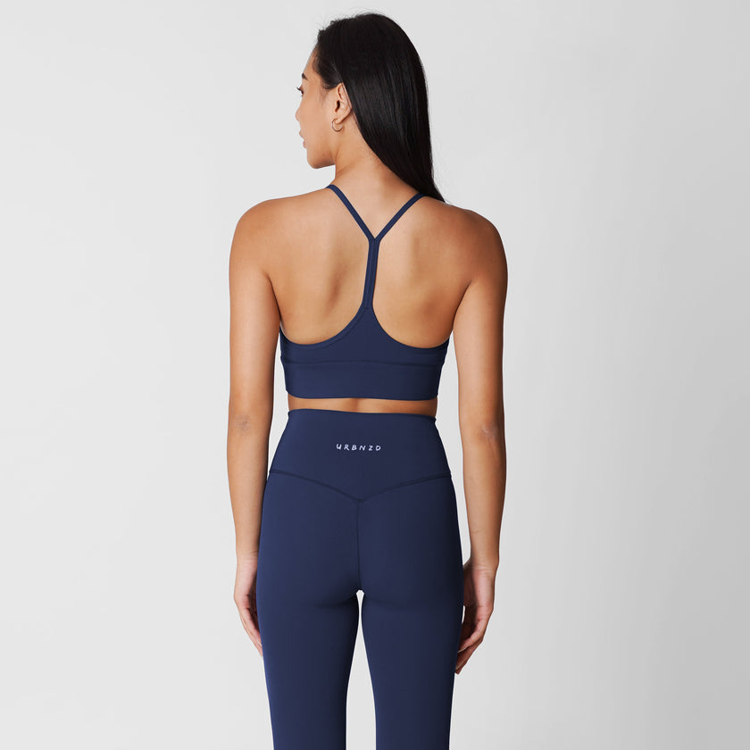 BACKORDER: Revitalise Scoop Neck Bra - Urbanized Co. Midnight / S