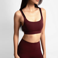 Accent Outline Bra - Rouge