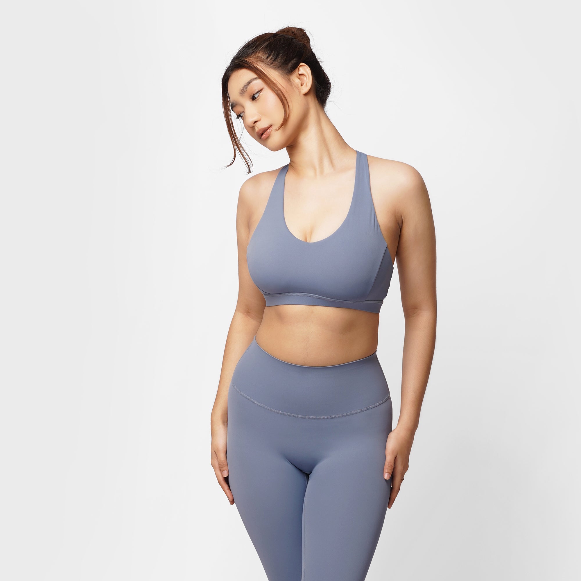 Rylie Racerback Bra - Haze