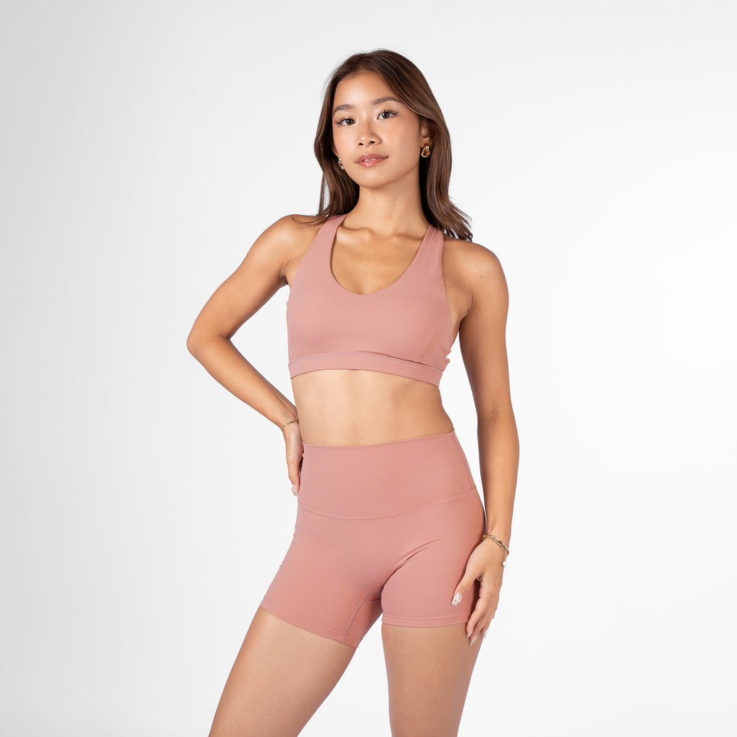 Rylie Racerback Bra - Lolly