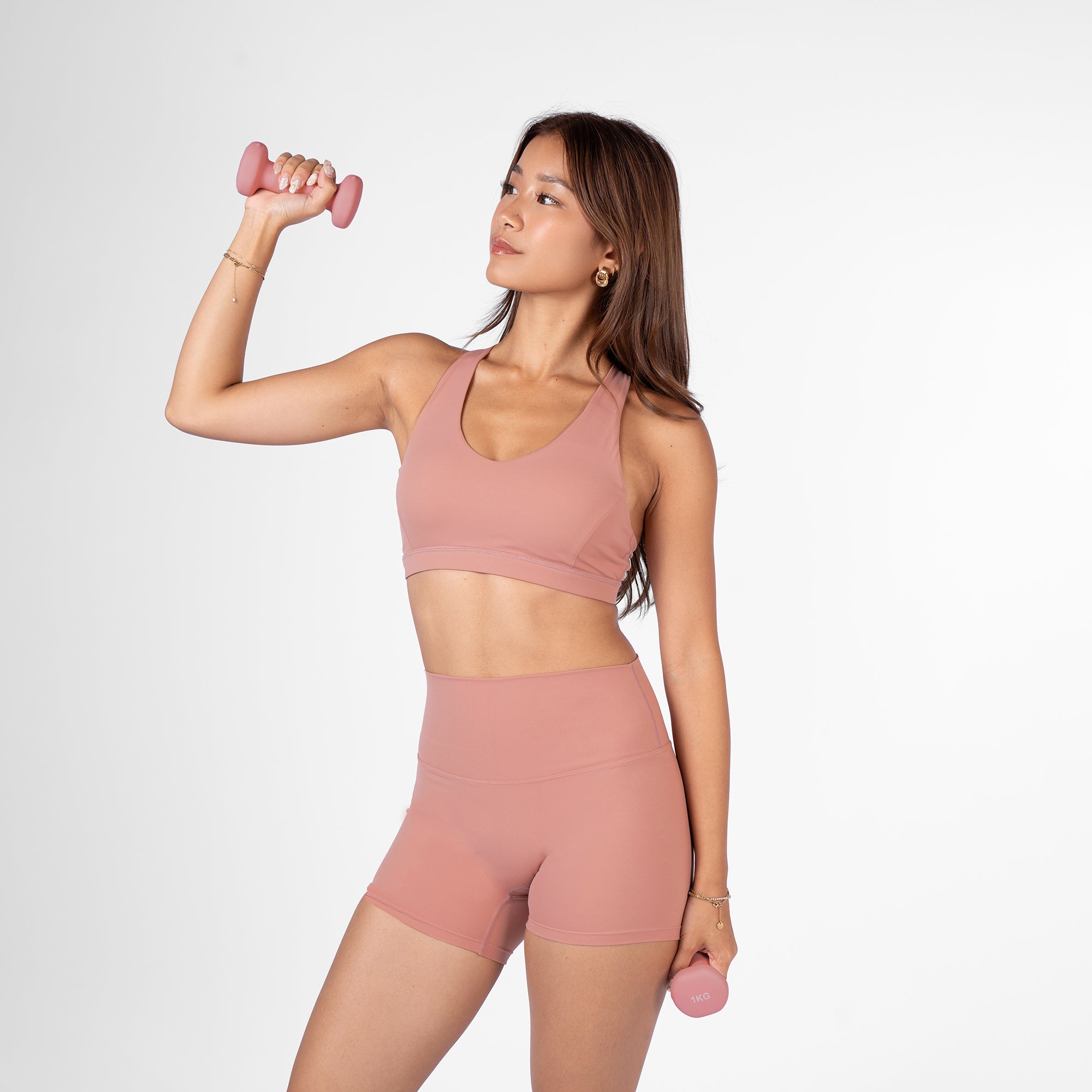 Rylie Racerback Bra - Lolly