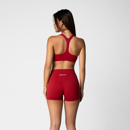 Rylie Racerback Stripe Bra - Spice