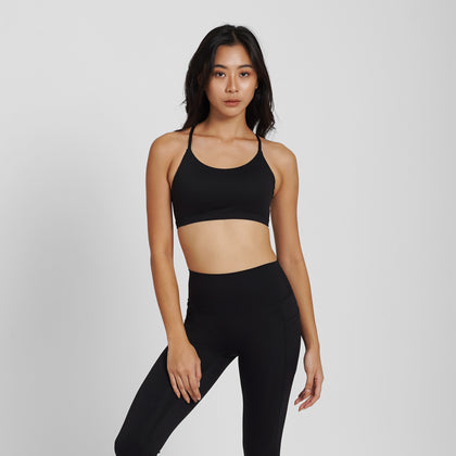 Flex Scoop Bra - Black - Urbanized Co. S