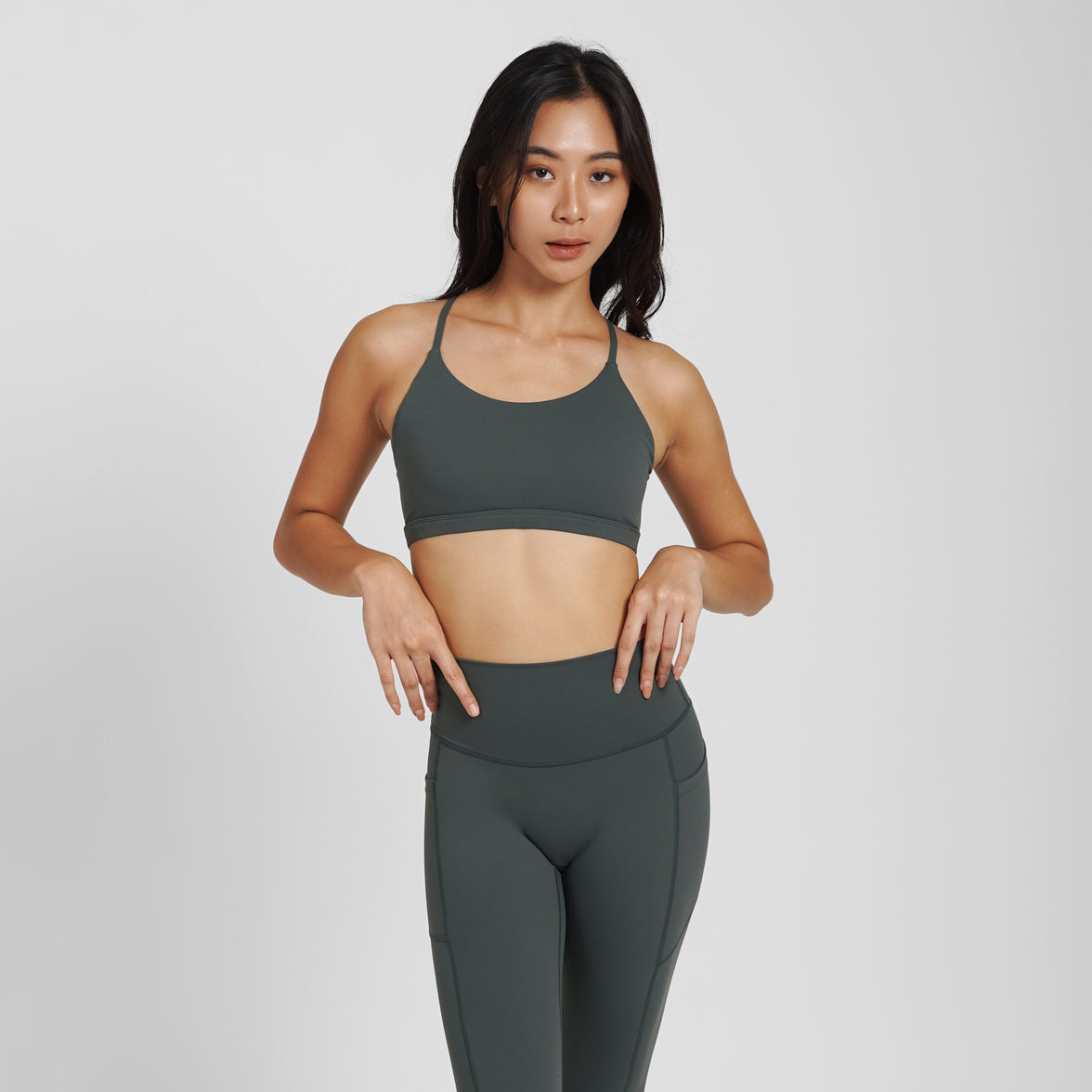 Flex Scoop Bra - Pine - Urbanized Co. S