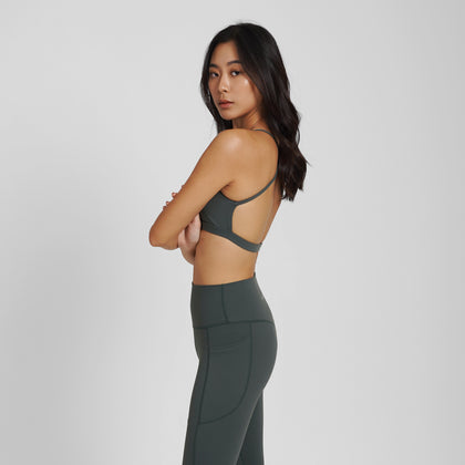 Flex Scoop Bra - Pine - Urbanized Co. S
